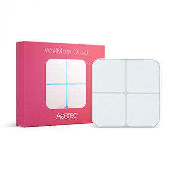 HomeSYS Home Automation | Aeotec Z Wave Wall Mote Quad