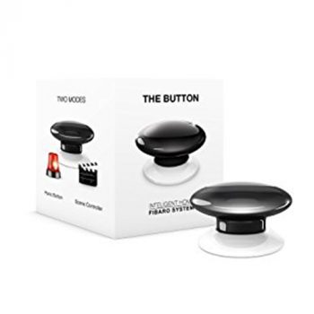 HomeSYS Home Automation | Fibaro Z Wave Button Black