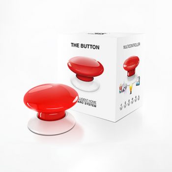 HomeSYS Home Automation | Fibaro Z Wave Button Red